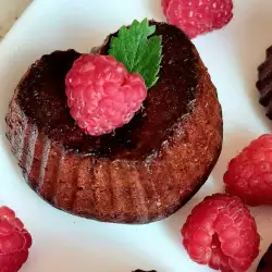 Muffins con frambuesas