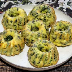 Muffins salados con aceite de oliva