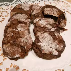 Galletas navideñas de chocolate