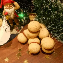 Galletas rellenas para Navidad Baci di Dama