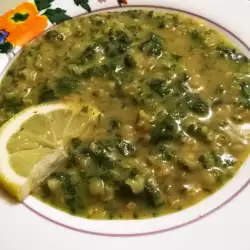 Sopa de ortiga con arroz