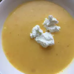 Crema de patata con mantequilla