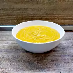 Sopa de calabaza con zanahorias