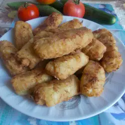 Croquetas de patata con harina
