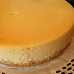 Tarta de queso con mascarpone y huevos
