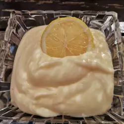 Crema pastelera con limones sin huevo