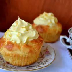 Cupcackes de limón con crema