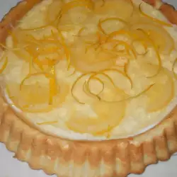Pastel de limón con gelatina