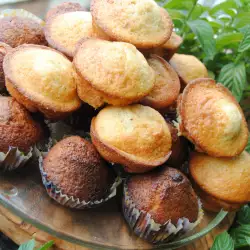 Muffins de melocotón y Amaretto