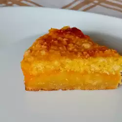 Bizcochos y pasteles dulces con mandarinas