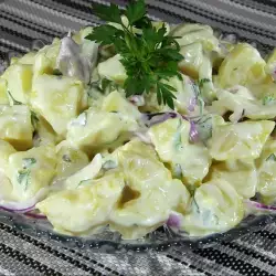 Ensalada de patatas con yogur