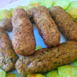 Kebabs orientales con bulgur