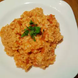 Delicioso arroz con tomate