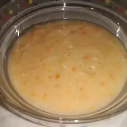 Sopa de arroz para bebés