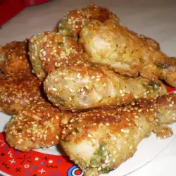 Jamoncitos de pollo con harina