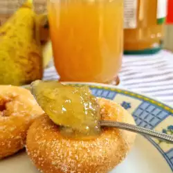 Mermelada de peras y manzanas con canela