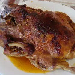 Pato asado al horno (muy tierno)