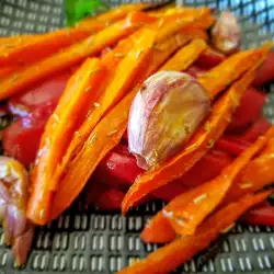 Guarnición salada con zanahorias