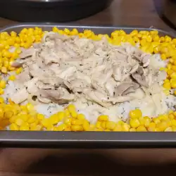 Pollo con arroz en olla instantánea