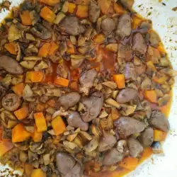 Plato de carne y zanahorias