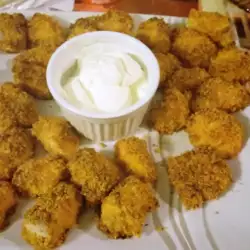 Bocaditos de pollo rebozados con nachos