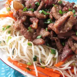 Cerdo con Noodles estilo Thai