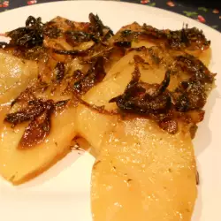 Platos vegetarianos con gruyere