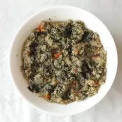 Quinoa con kale y ajo de oso