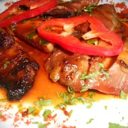 Carne de cerdo en salsa con jengibre