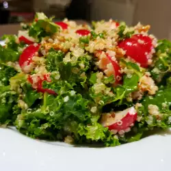 Ensalada de kale y quinoa