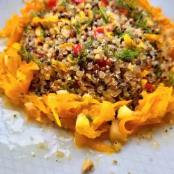 Ensalada templada de quinoa y zanahorias