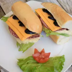 Sandwiches frios con queso