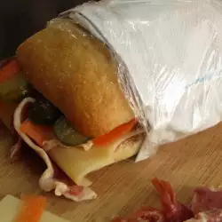 Sandwiches con zanahorias