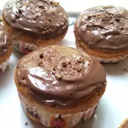 Muffins de chocolate con aceite de girasol