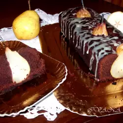 Bizcochos y pasteles dulces con chocolate