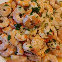 Gambas con ajo y mantequilla