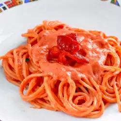 Salsa para espaguetis con zanahorias