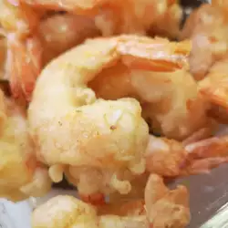 Langostinos o gambas en tempura