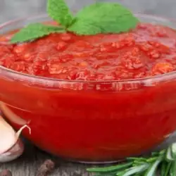 Salsa de tomate con ajo