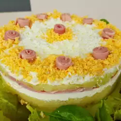 Pastel salado con queso