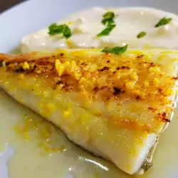 Filete de pescado con mayonesa