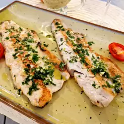 Filete de pescado con aceite de oliva