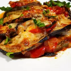 Cazuela de verduras con berenjenas y tomate
