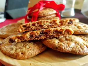 Galletas de dos chocolates