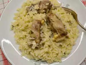 Cordero con arroz