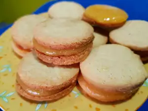 Galletas con crema de almendra