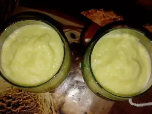 Batido de aguacate saludable