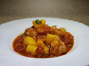 Goulash austriaco en la olla multicocina