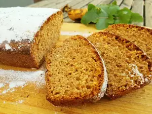 Pan de plátano saludable