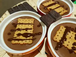 Natillas de chocolate para niños (sin gluten)